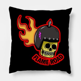 Husted skull Pillow