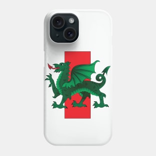 Green Welsh Dragon Phone Case