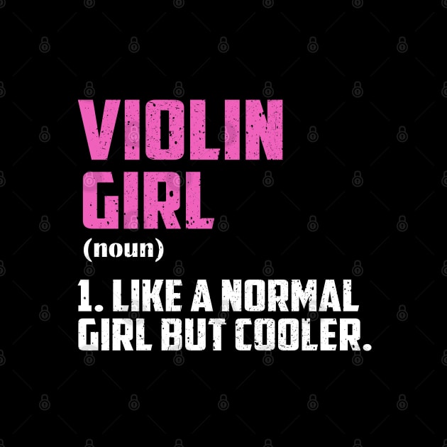 Violin Girl Like A Normal Girl But Cooler by simonStufios