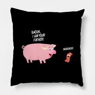 Bacon I Am Your father Pillow