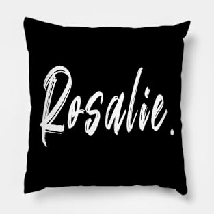 name girl Rosalie Pillow