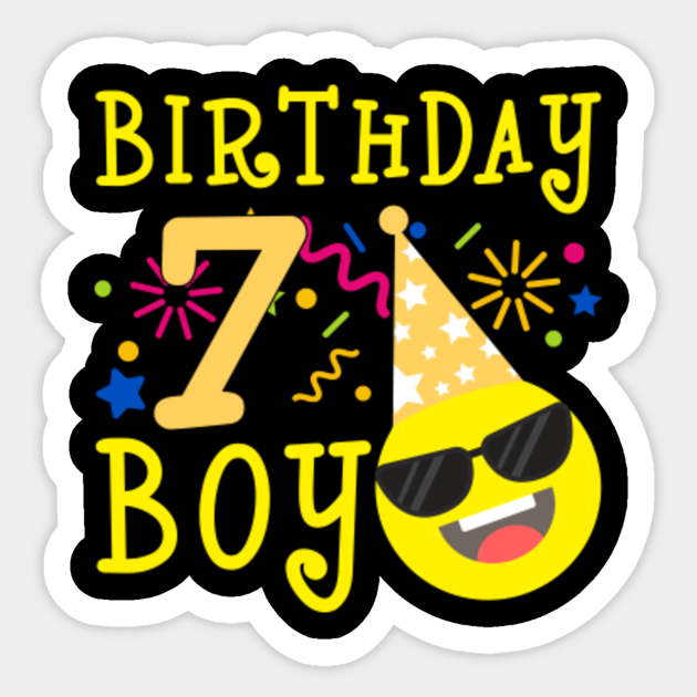 birthday boy 7 years old