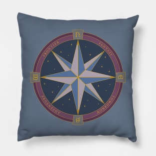 DL Compass Rose Pillow