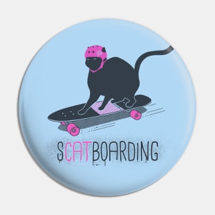 Scatboarding Pin