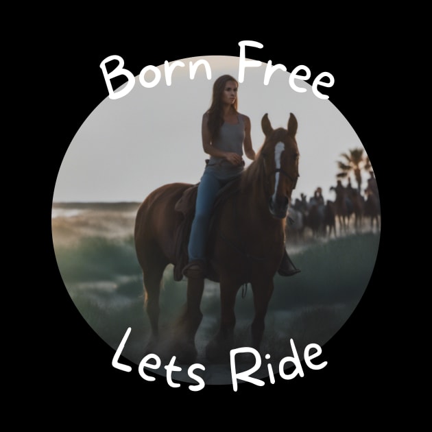 Born Free Let's Ride by Desert Horse Boutique