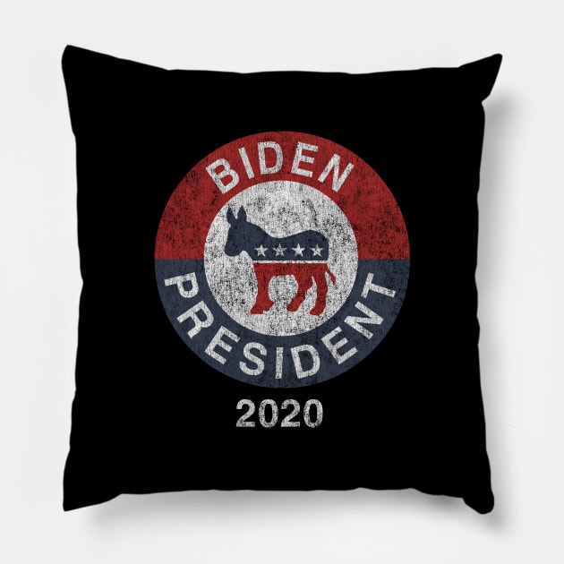 Joe Biden 2020 For President Pillow by Flippin' Sweet Gear