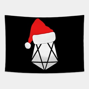 EOS Christmas Cryptocurrency Logo Tapestry