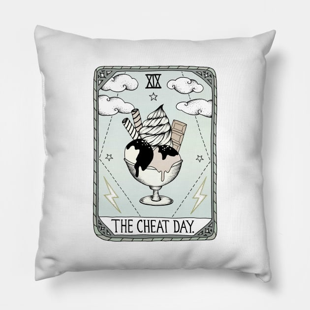 The Cheat Day Pillow by Barlena