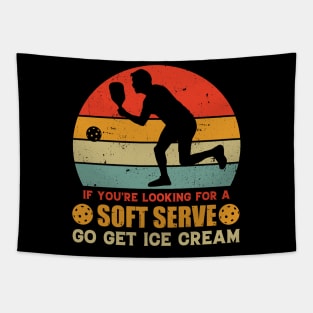 If You're Looking For a Soft Serve Pickleball Tapestry