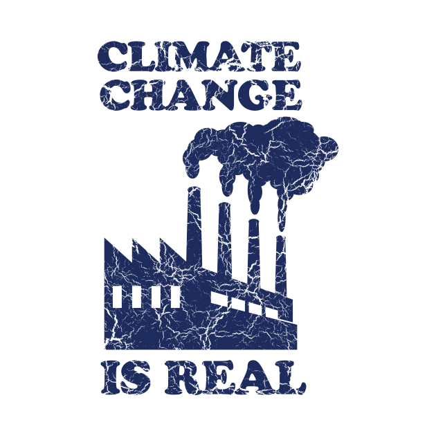 Climate change is real by Blister