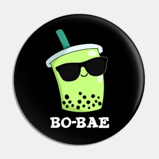 Bo-bae Cute Boba Tea Pun Pin