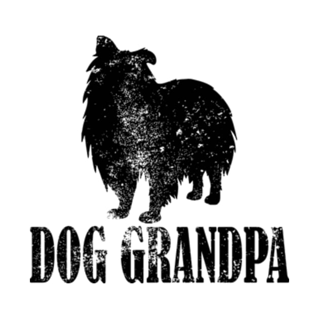 Sheltie Dog Grandpa by AstridLdenOs