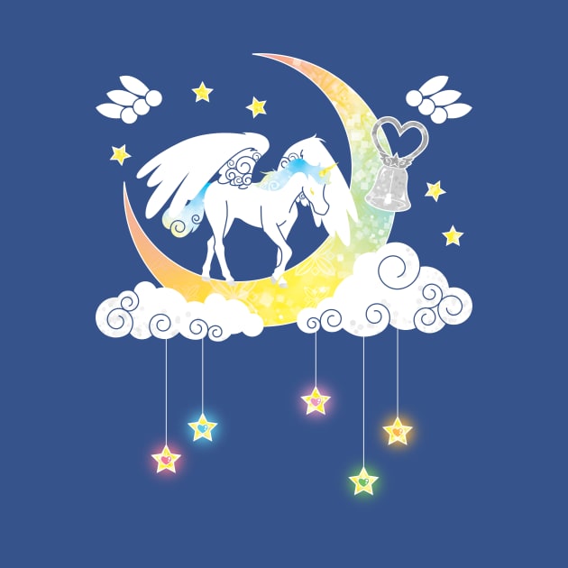 Moonlight Pegasus by Maggieful Designs