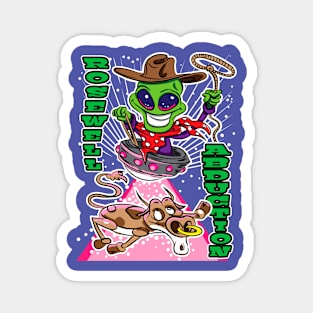 Rosewell Abduction Alien Abduction Cow Magnet