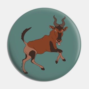 Hartebeest Pin