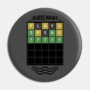Guess the Word - Wordle Pin