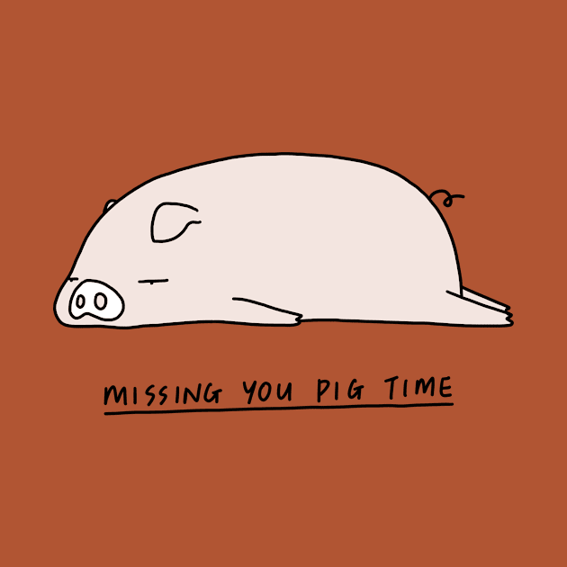 Moody Animals - Pig by Lim Heng Swee