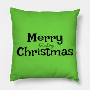 Merry Fucking Christmas Pillow