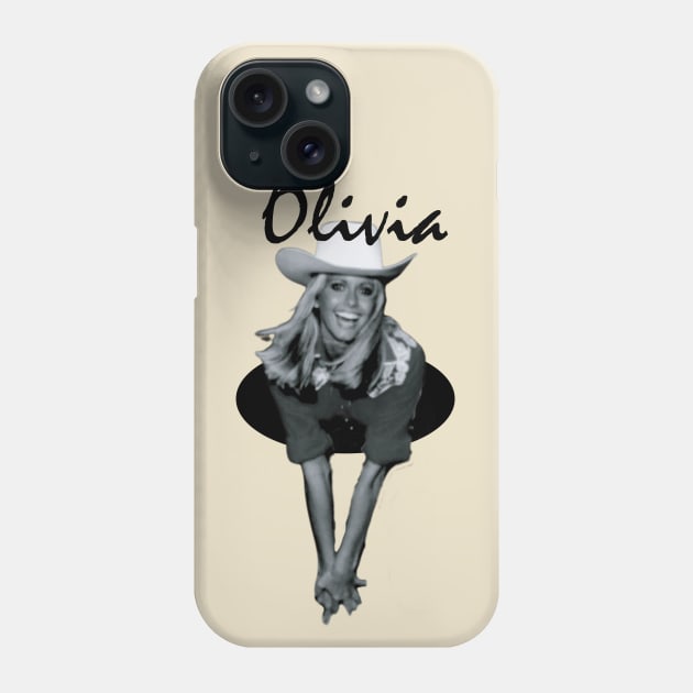 Olivia Newton-John / 80s Vintage Fan Design Phone Case by Trendsdk