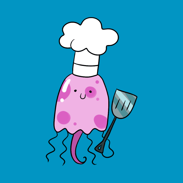 Chef Jelly Fish by saradaboru