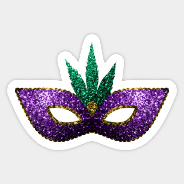 queen of sparkles mardi gras mask