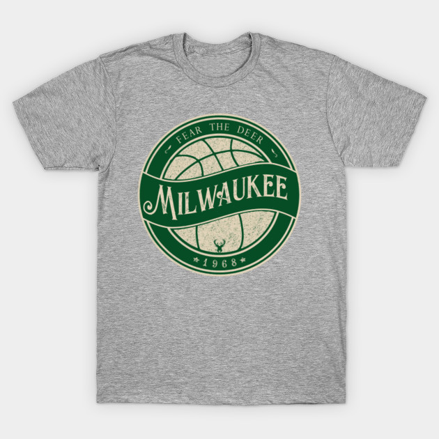 Milwaukee basketball green vintage logo - Milwaukee Bucks ...
