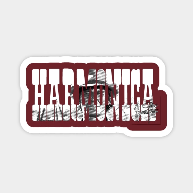 HARMONICA by bashi Magnet by bashi_sf