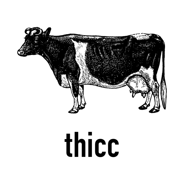 Thicc Cow by tommartinart