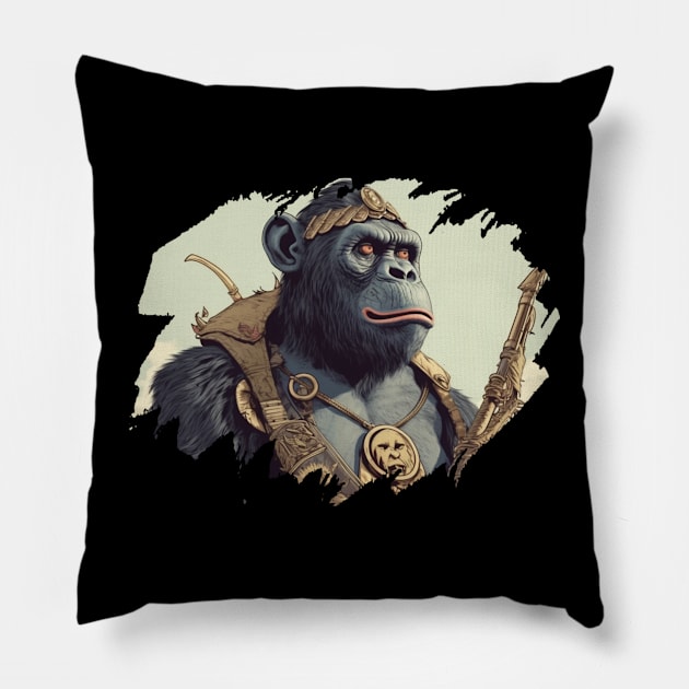 KINGDOM OF THE PLANET OF THE APES Pillow by Pixy Official