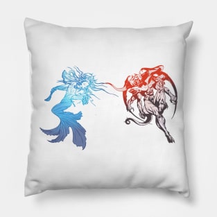 Dissidia Final Fantasy Logo Pillow