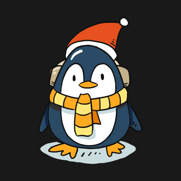 Penguin Christmas by Dilectum