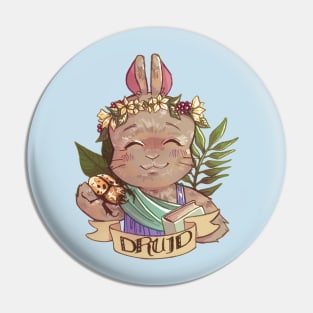 Druid - TTRPG Buns Series Pin