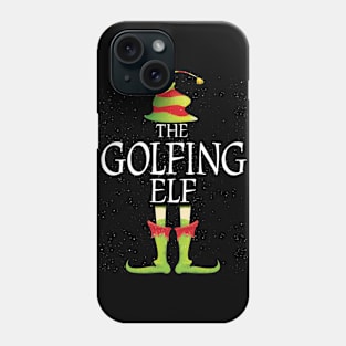 Golfing Elf Family Matching Christmas Group Funny Gift Phone Case