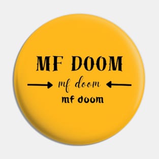 mf doom Pin