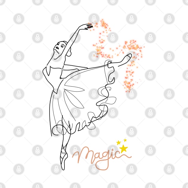 So cute, Magic Ballerine by Eva Passi Arts