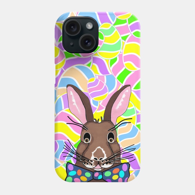 EASTER Bunny Easter Eggs Phone Case by SartorisArt1