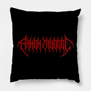 Ramen Death Metal Blood Pillow