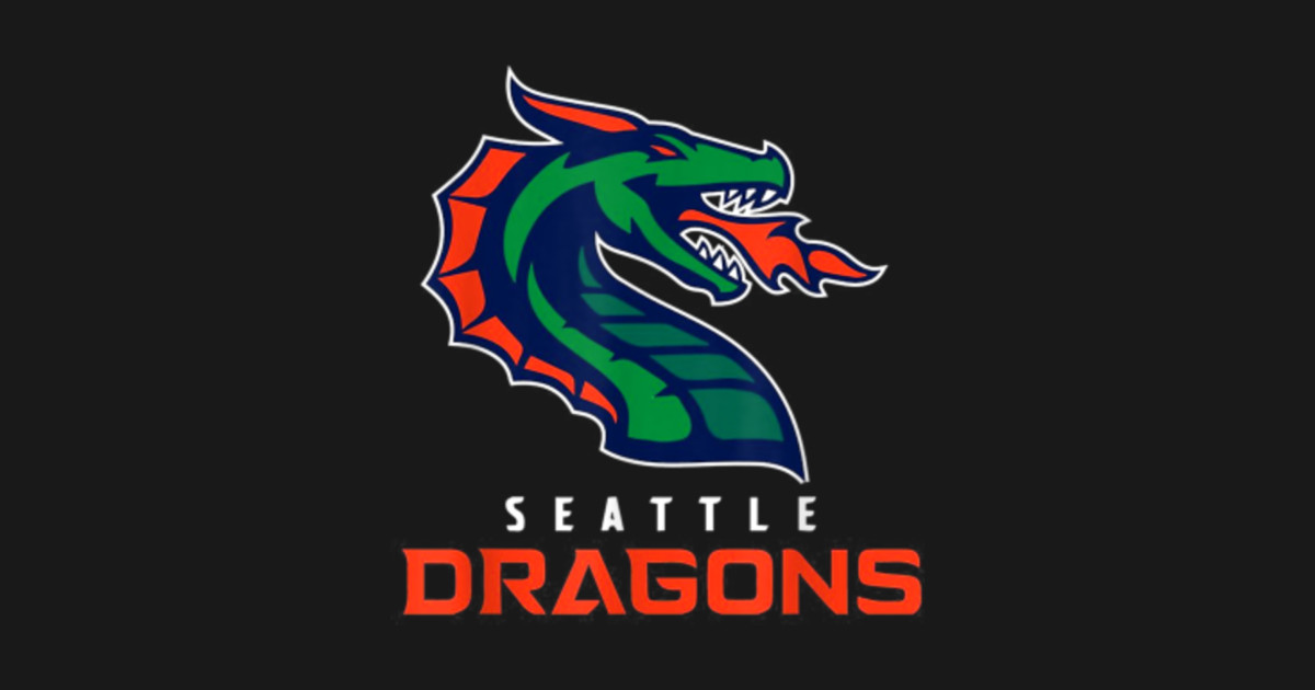 Seattle Dragons Football Seattle Dragons Football Posters and Art