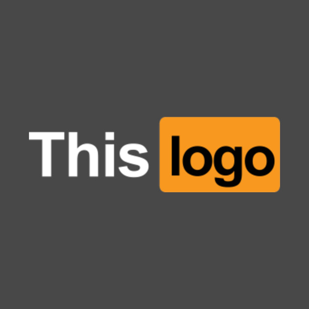 this logo pornhub logo parody pornhub t shirt teepublic