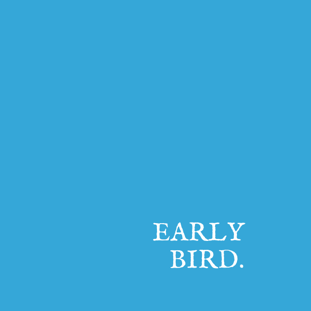 Blue Early Bird by April Twenty Fourth