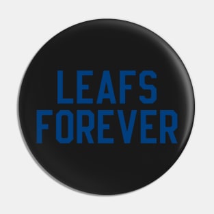 leafs forever Pin