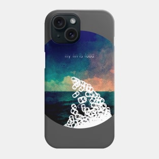 My fin is food Phone Case