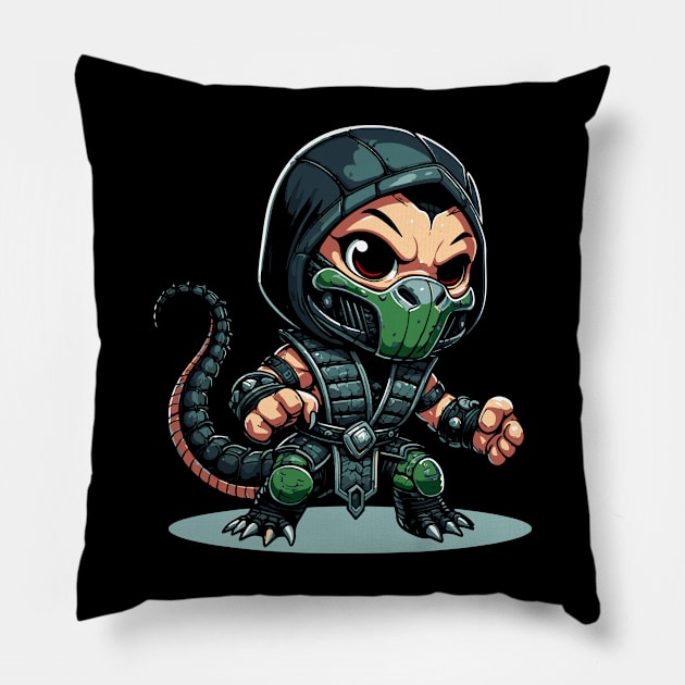 Green Ninja Pillow by Thrills and Chills