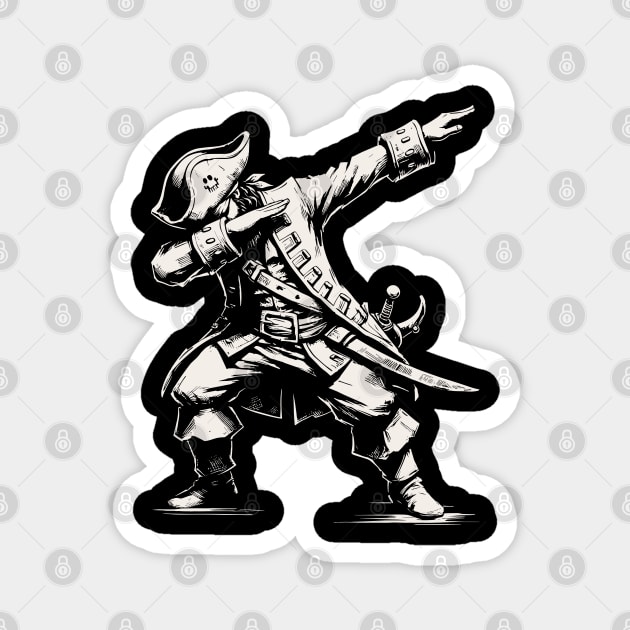 Dabbing Pirate Magnet by Yopi