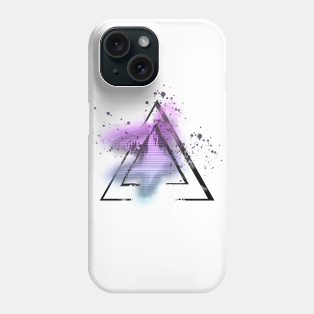 Grunge - Triangle Phone Case by BrightBeak