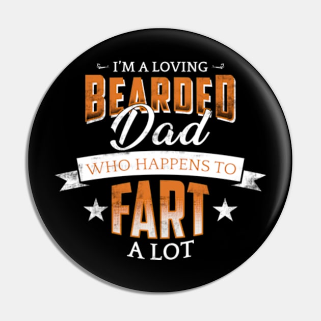 Loving Bearded Dad Pin by CreativeSalek