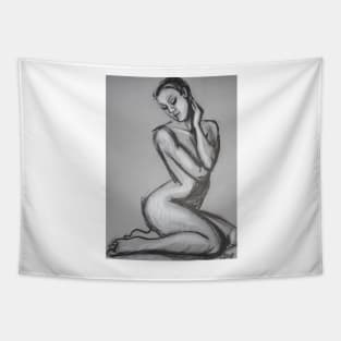 Posture 1 - Female Nude Tapestry
