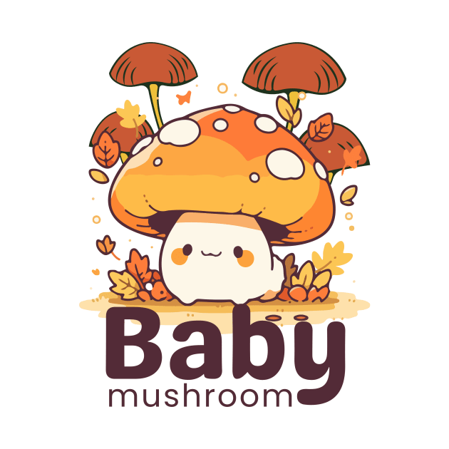 Baby mushroom by Pestach