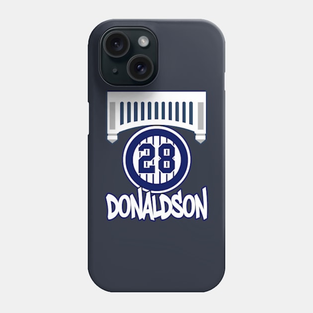 Yankees Donaldson 28 Phone Case by Gamers Gear