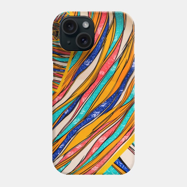 Ribbons of Tradition Phone Case by Art by Ergate